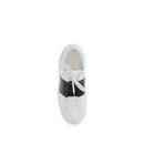 Blue Calf Leather Bos Taurus Low Top Sneakers