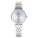 Gray Stainless Steel Bracelet Watch