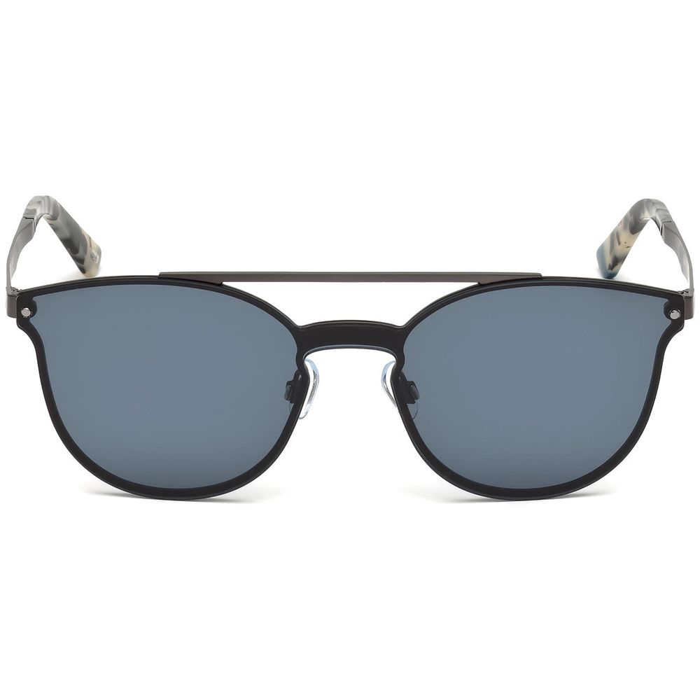 Gray Metal Sunglasses