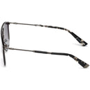 Gray Metal Sunglasses