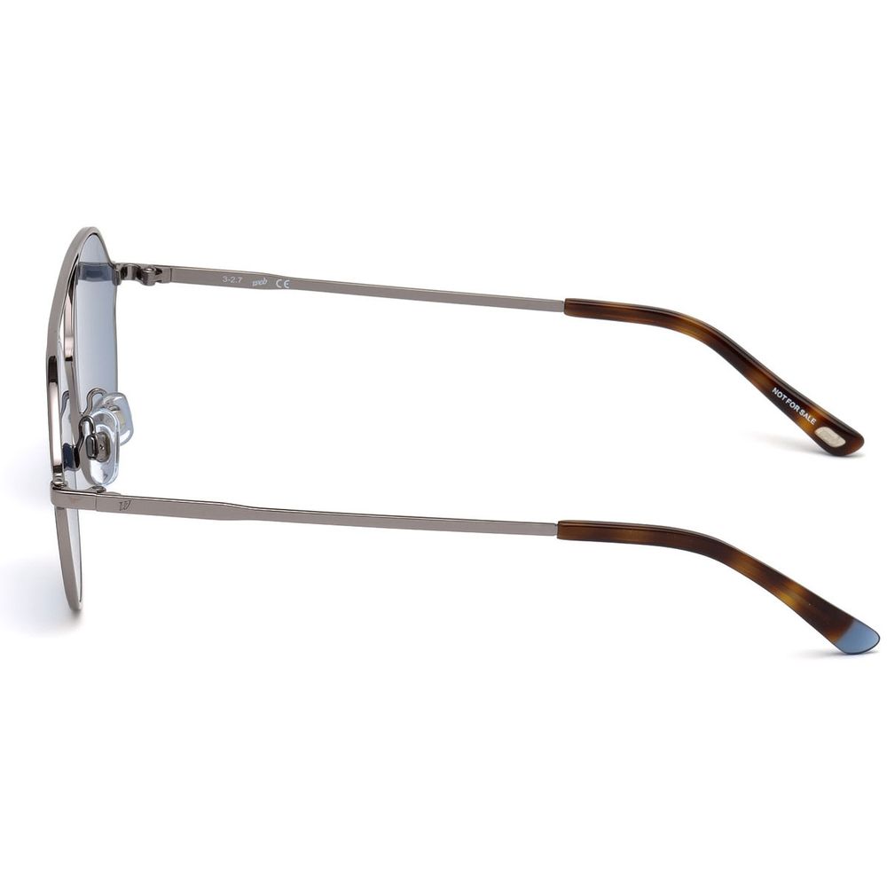 Silver Metal Sunglasses