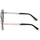 Silver Metal Sunglasses