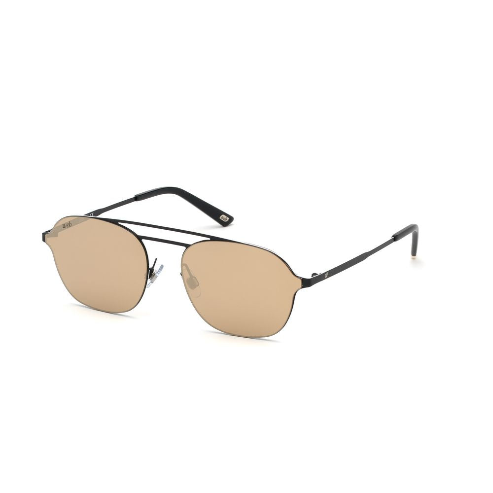 Black Metal Sunglasses