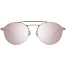 Brown Metal Sunglasses