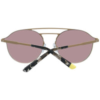 Brown Metal Sunglasses