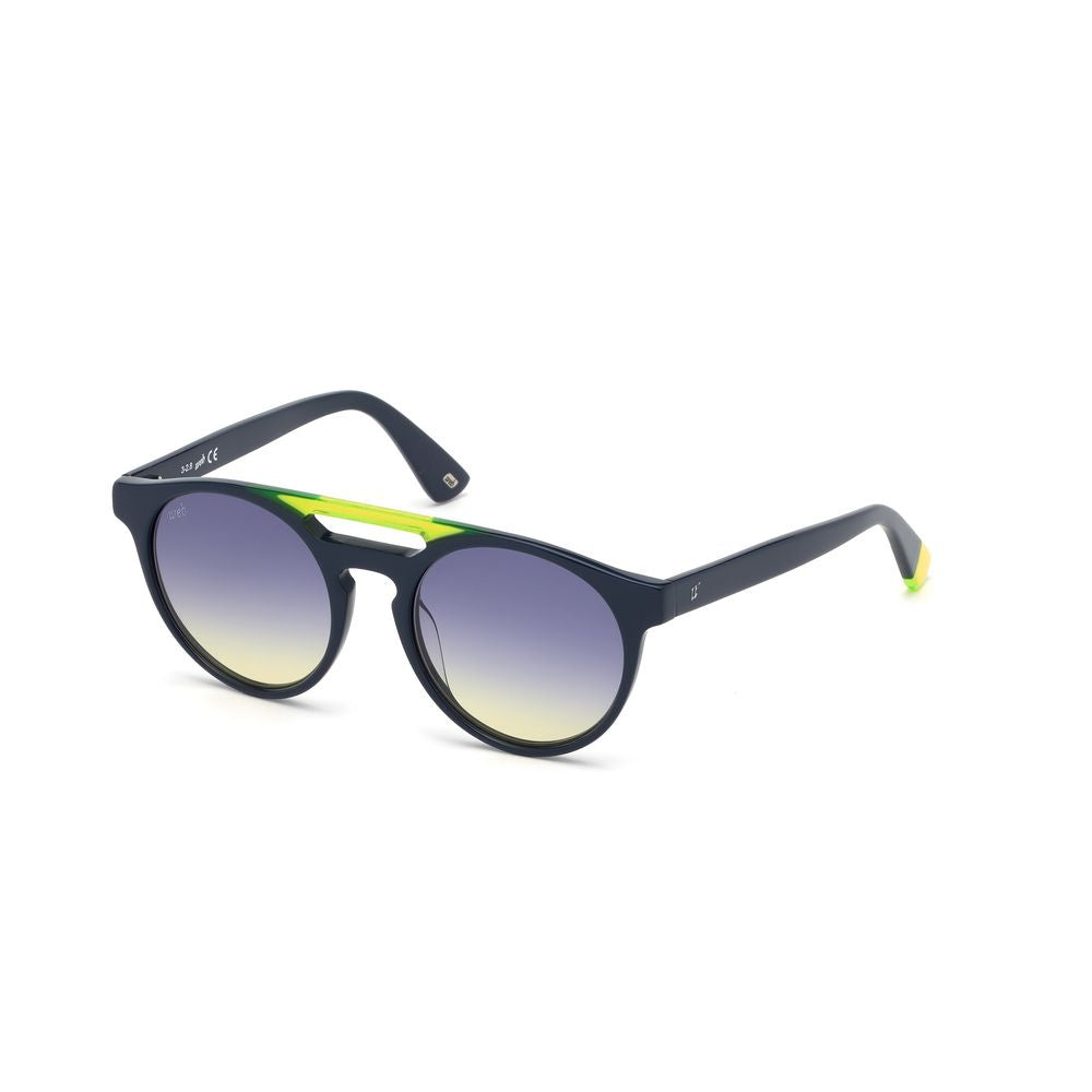 Blue Plastic Sunglasses