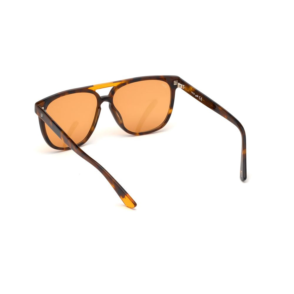 Brown Plastic Sunglasses