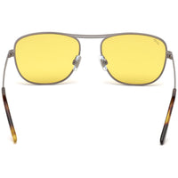 Silver Metal Sunglasses