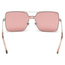 Silver Metal Sunglasses