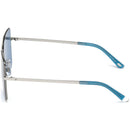 Silver Metal Sunglasses
