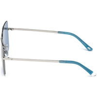 Silver Metal Sunglasses