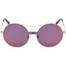 Multicolor Metal Sunglasses