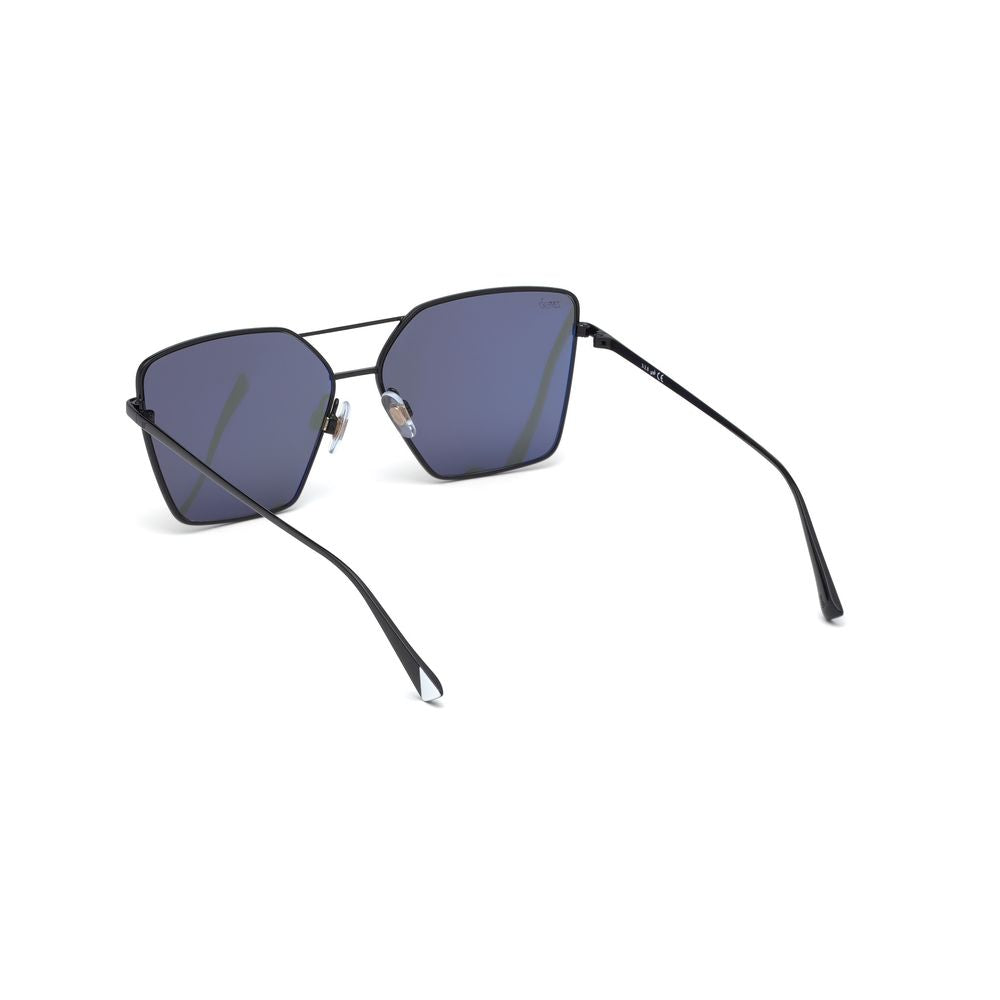 Black Metal Sunglasses