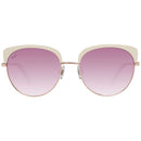 Rose Gold Metal Sunglasses