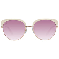 Rose Gold Metal Sunglasses