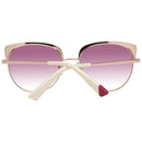 Rose Gold Metal Sunglasses