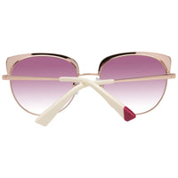 Rose Gold Metal Sunglasses