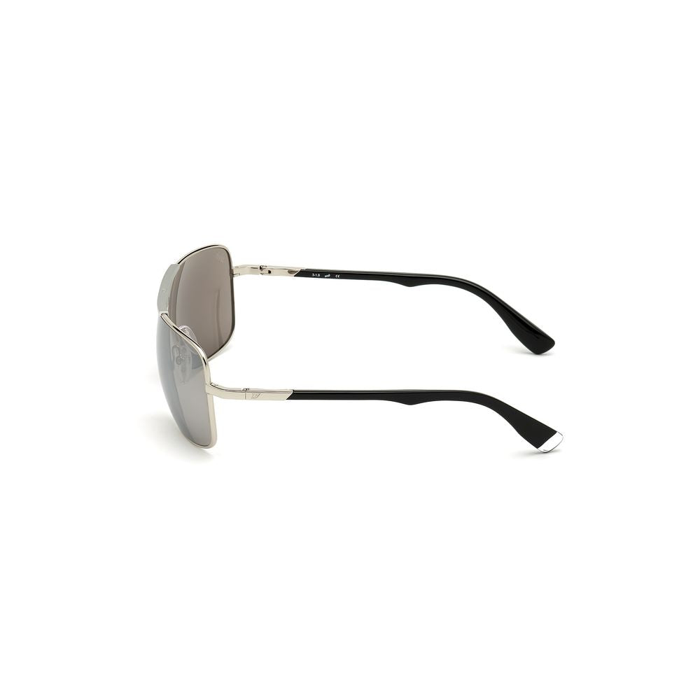 Gray Metal Sunglasses