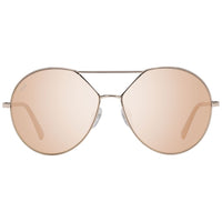Rose Gold Metal Sunglasses