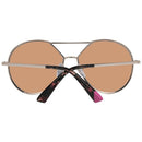 Rose Gold Metal Sunglasses