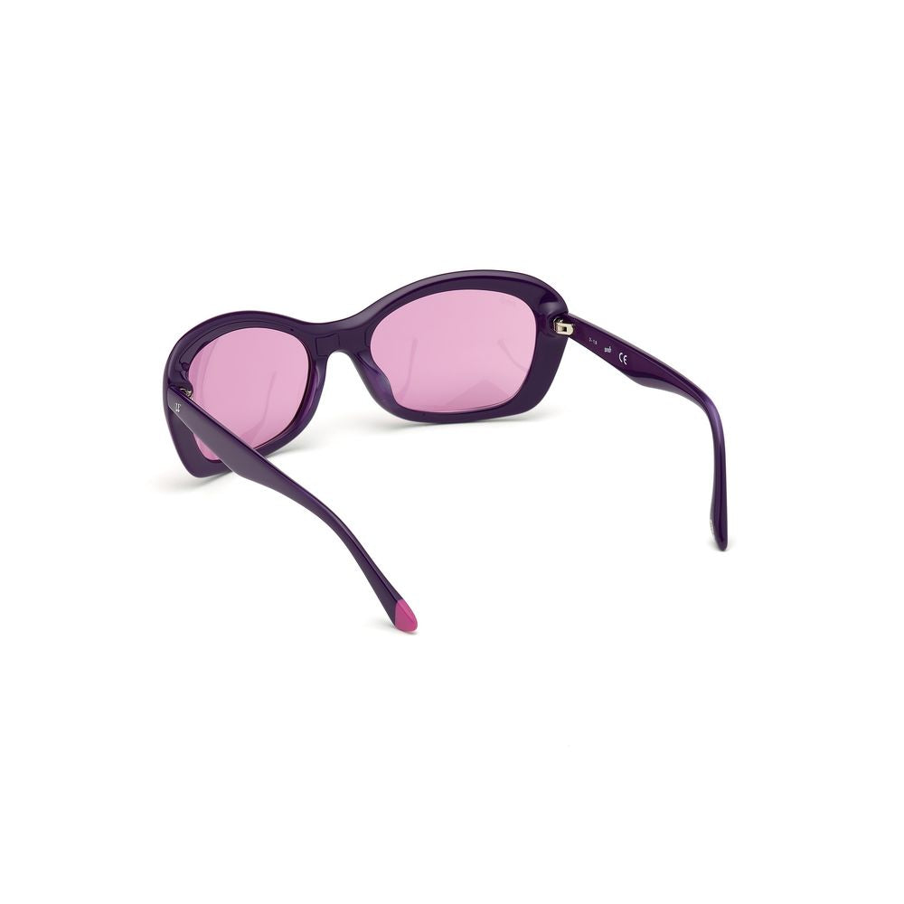 Purple Plastic Sunglasses