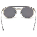 Transparent Metal Sunglasses