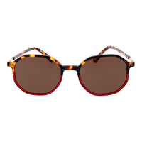 Brown Plastic Sunglasses