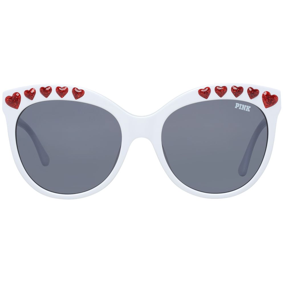 White Plastic Sunglasses