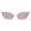 White Metal Sunglasses