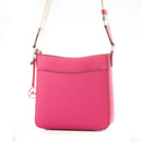 Multicolor Canvas Crossbody Bag