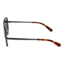 Gray Metal Sunglasses