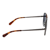 Gray Metal Sunglasses