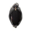 Black Canvas Crossbody Bag