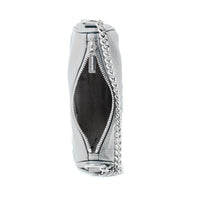 Beige Leather Shoulder Bag