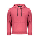 Red Polyester Men's Sweatshirt