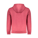 Red Polyester Men's Sweatshirt