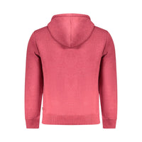 Red Polyester Men's Sweatshirt