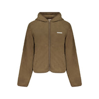 Marrone Polyester Women Sweatshirt