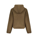 Marrone Polyester Women Sweatshirt