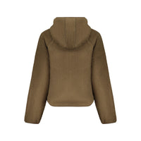 Marrone Polyester Women Sweatshirt
