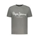 Grigio Cotton Men T-Shirt