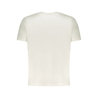 White Cotton Men T-Shirt