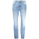 Azzurro Cotton Women's Jeans