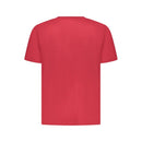Red Cotton Men T-Shirt