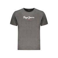 Grigio Cotton Men T-Shirt