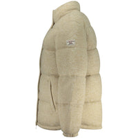 Beige Polyester Women's Jacket