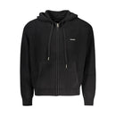 Black Organic Cotton Men's Cardigan