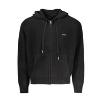 Black Organic Cotton Men's Cardigan