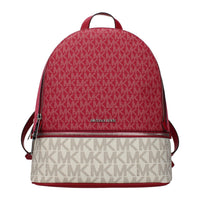 Beige Fabric Backpack