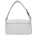 White Leather Shoulder Bag